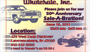 Wilson Motors 50th Flyer