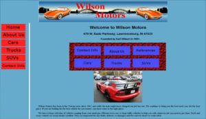 Wilson Motors Project