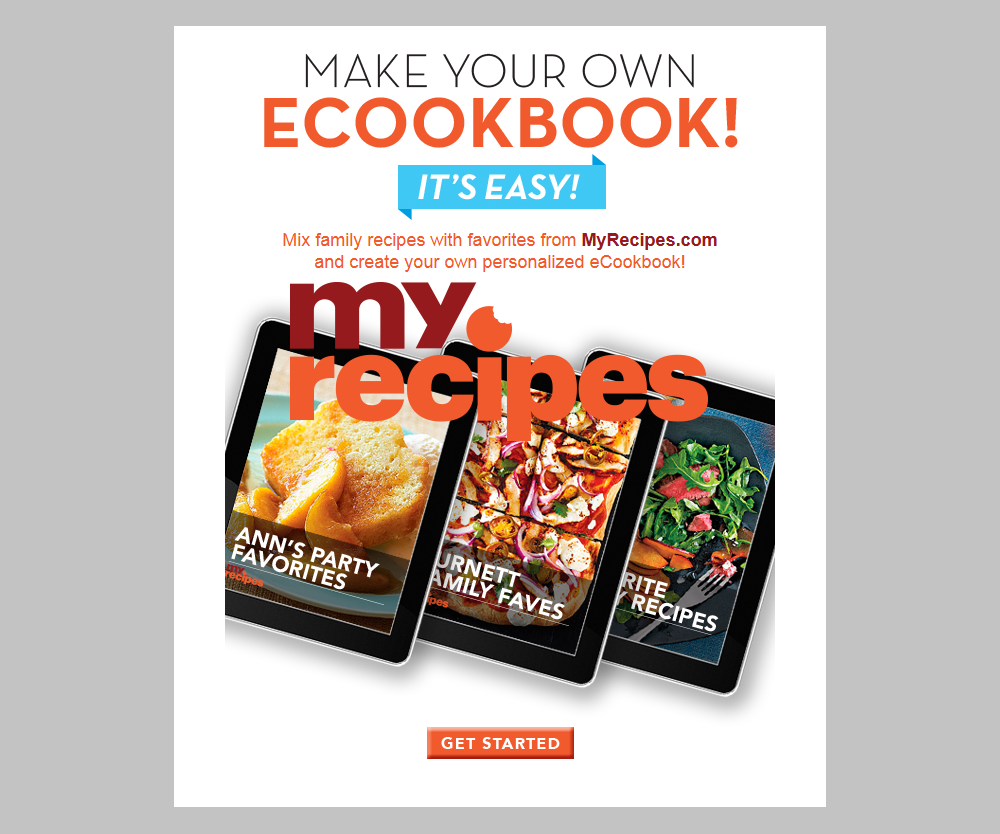 MyRecipes eCookbook App